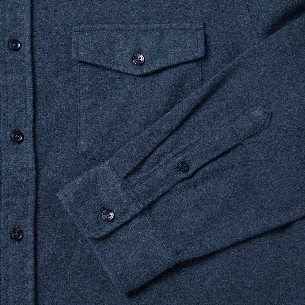 Stetson Heathered Flannel Button-Down Shirt - Stetson - Flyclothing LLC