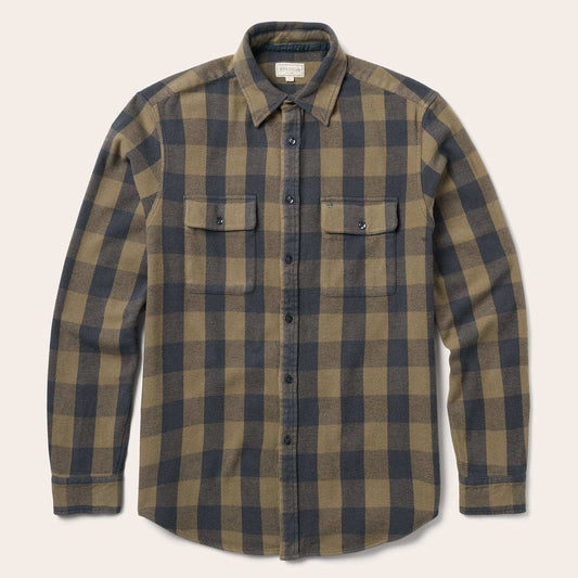 Stetson Buffalo Check Flannel Shirt - Stetson - Flyclothing LLC