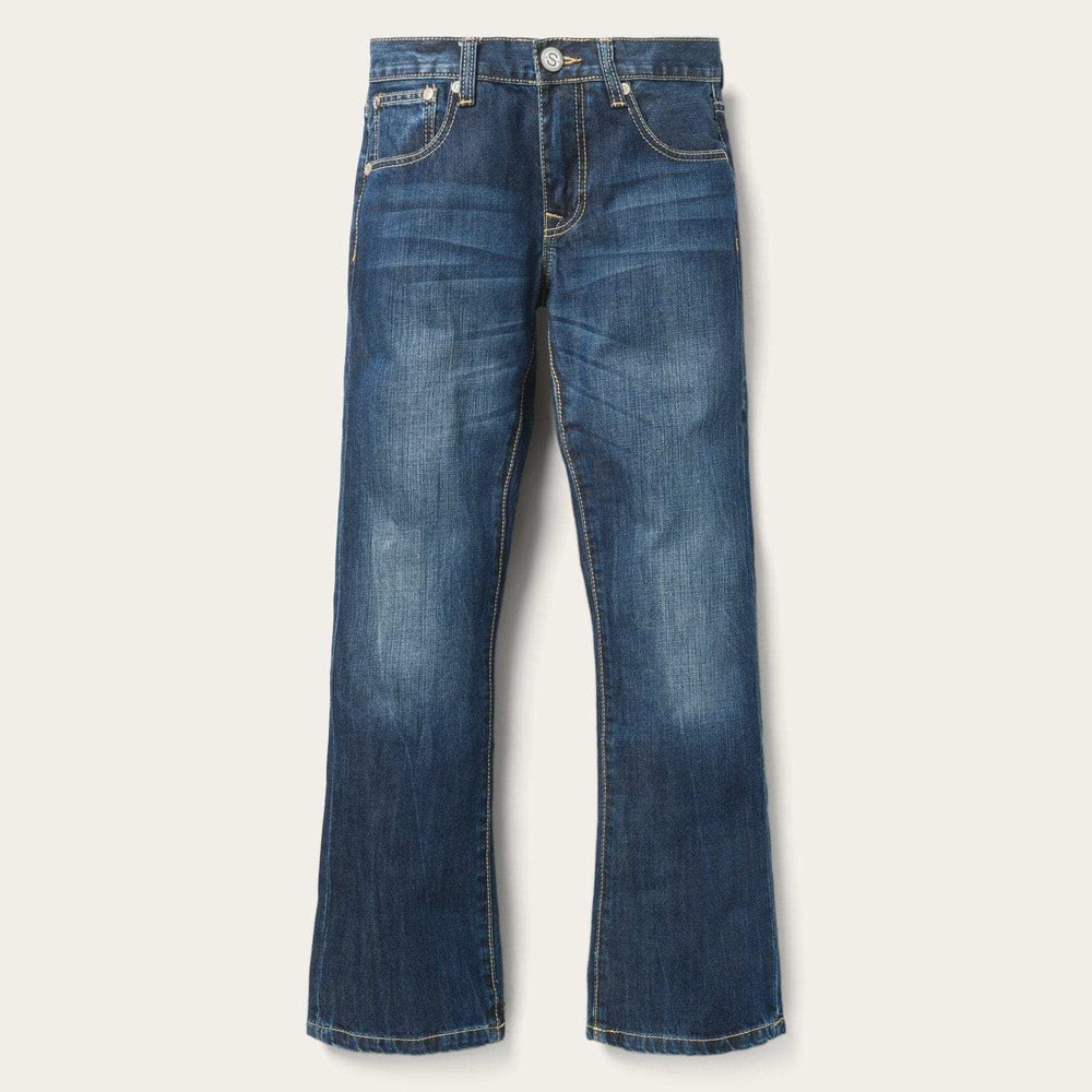 Stetson 1014 Fit Semi-Destructed Wash Jeans - Stetson - Flyclothing LLC