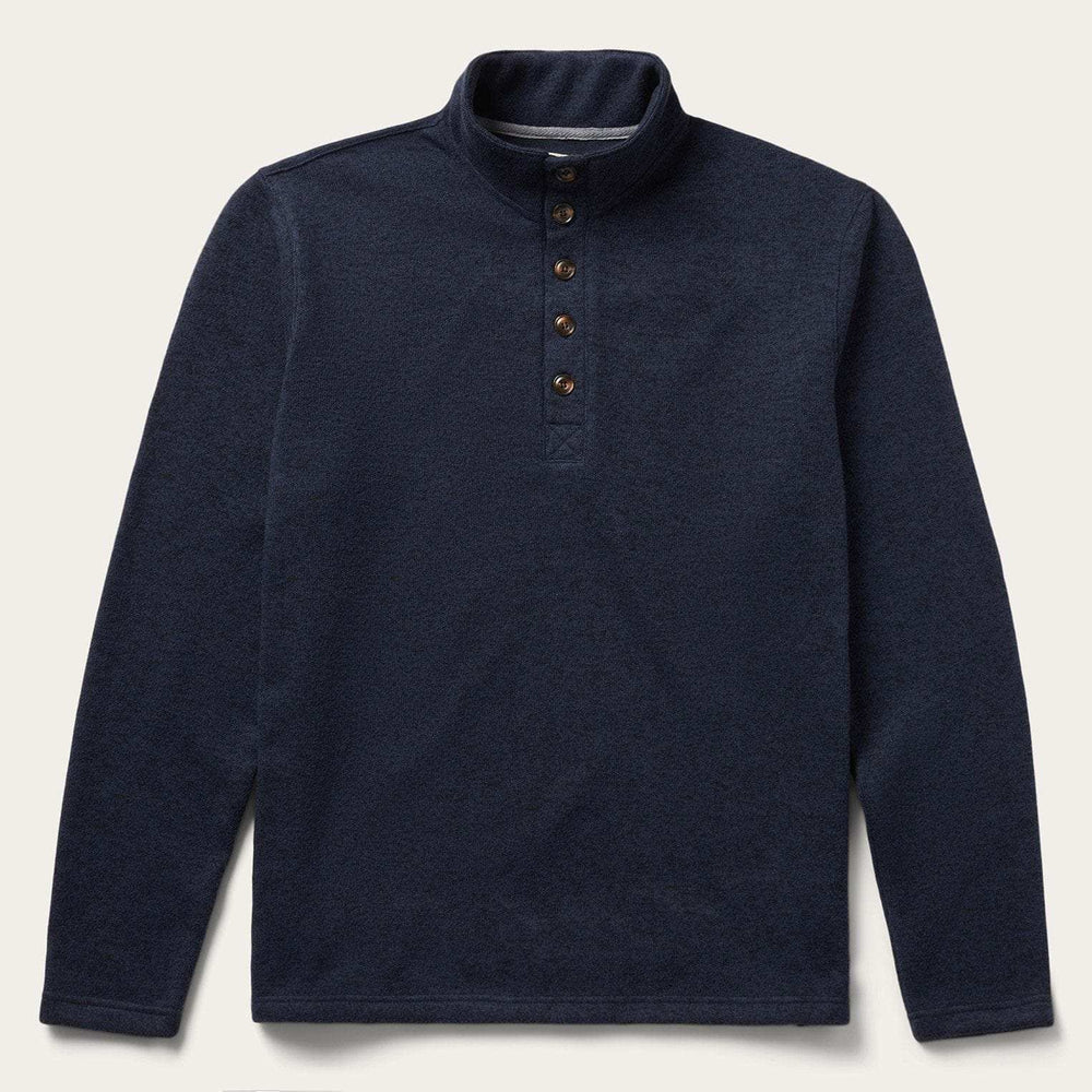 Stetson Button-Front Blue Pullover Knit Sweater - Stetson - Flyclothing LLC