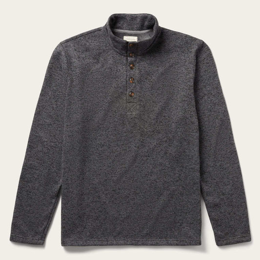 Stetson Button-Front Grey Pullover Knit Sweater - Stetson - Flyclothing LLC