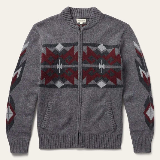 Stetson Grey Aztec Cardigan - Stetson - Flyclothing LLC