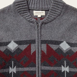 Stetson Grey Aztec Cardigan - Stetson - Flyclothing LLC