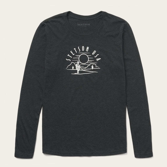 Stetson Cactus And Sunset Graphic Tee - Stetson - Flyclothing LLC