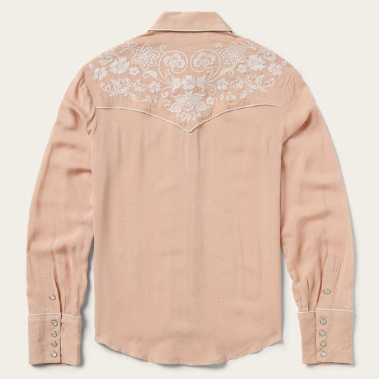 Stetson Blush Embroidered Western Shirt - Stetson - Flyclothing LLC