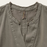 Stetson Olive Twill Peasant Blouse - Stetson - Flyclothing LLC