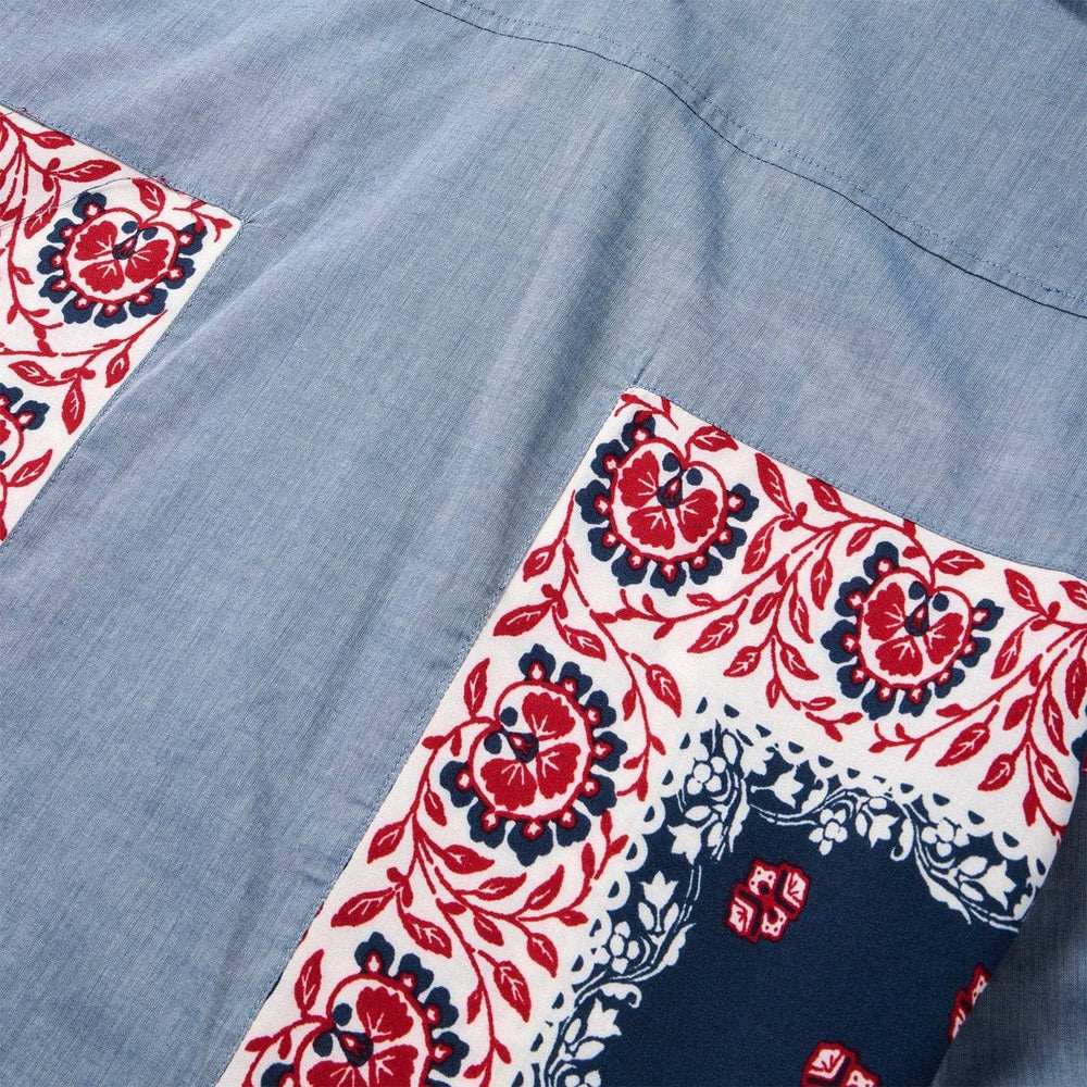 Stetson Chambray Bandana Shirt - Stetson - Flyclothing LLC