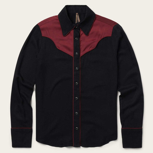 Stetson Piped Western Blouse - Stetson - Flyclothing LLC