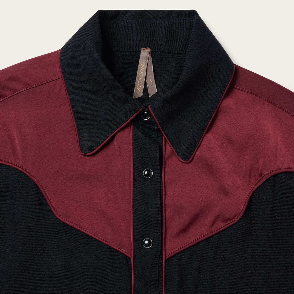 Stetson Piped Western Blouse - Stetson - Flyclothing LLC