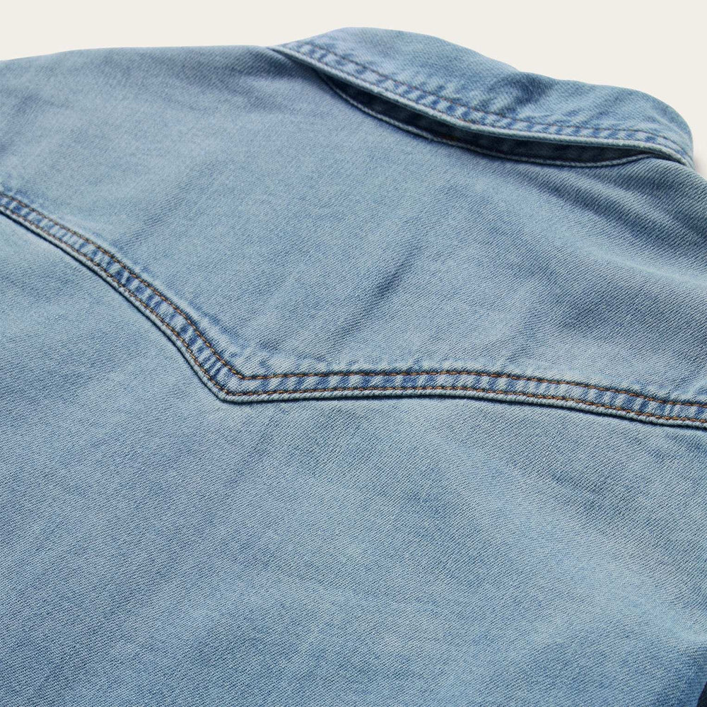 Stetson Loose Fit Denim Shirt - Stetson - Flyclothing LLC