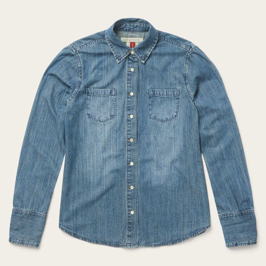 Stetson Denim Snap Front Western Shirt - Stetson - Flyclothing LLC