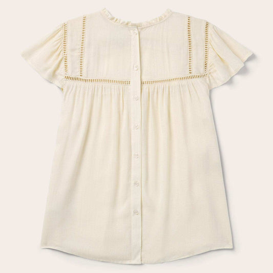 Stetson Cream Herringbone Blouse - Stetson - Flyclothing LLC