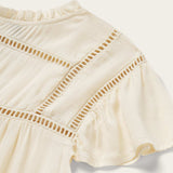 Stetson Cream Herringbone Blouse - Stetson - Flyclothing LLC