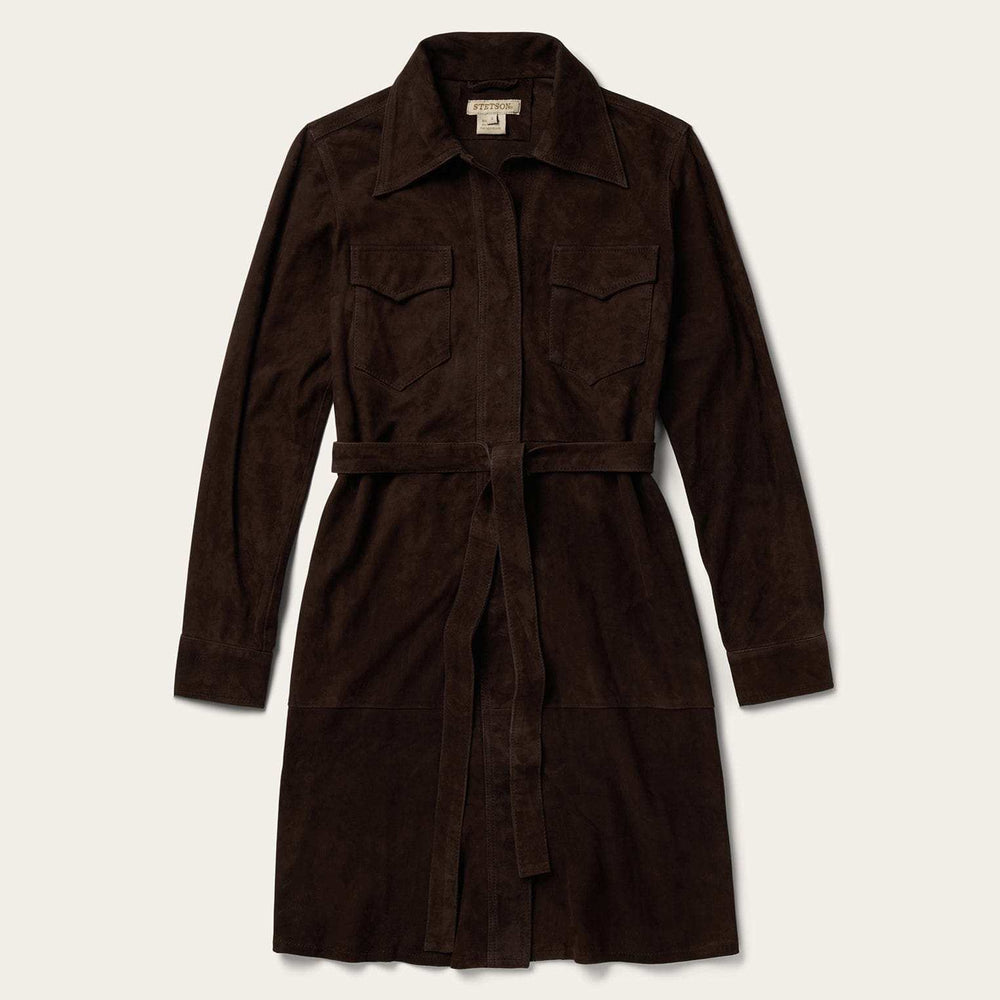 Stetson Lambskin Shirt Dress - Stetson - Flyclothing LLC