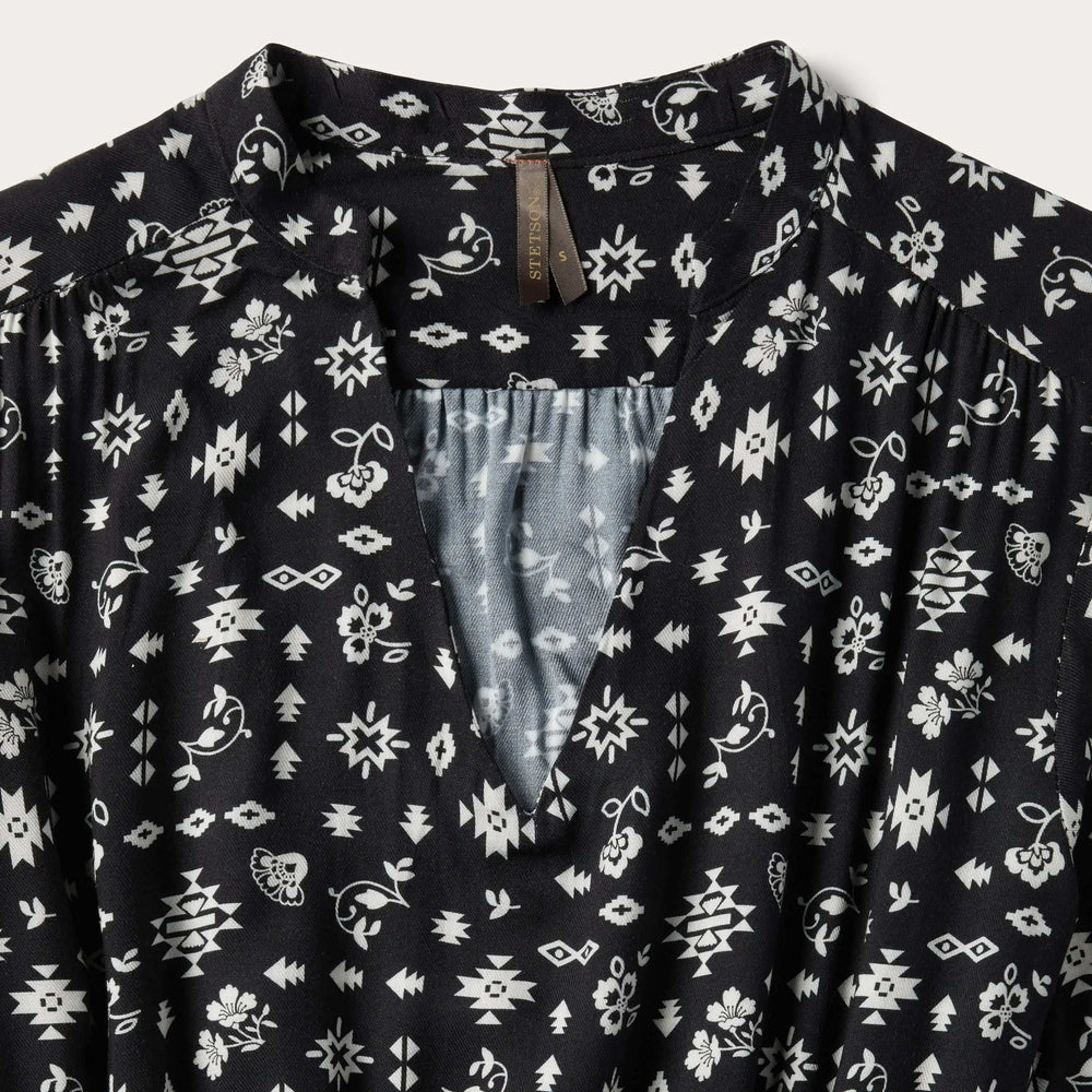 Stetson Southwestern Ditzy Print Dress - Stetson - Flyclothing LLC