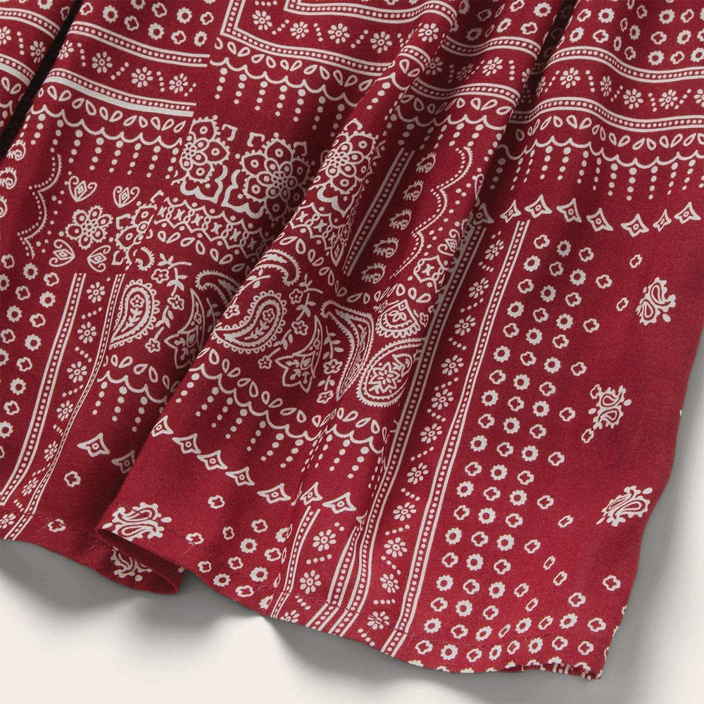 Stetson Red Bandana Patchwork Dress - Stetson - Flyclothing LLC