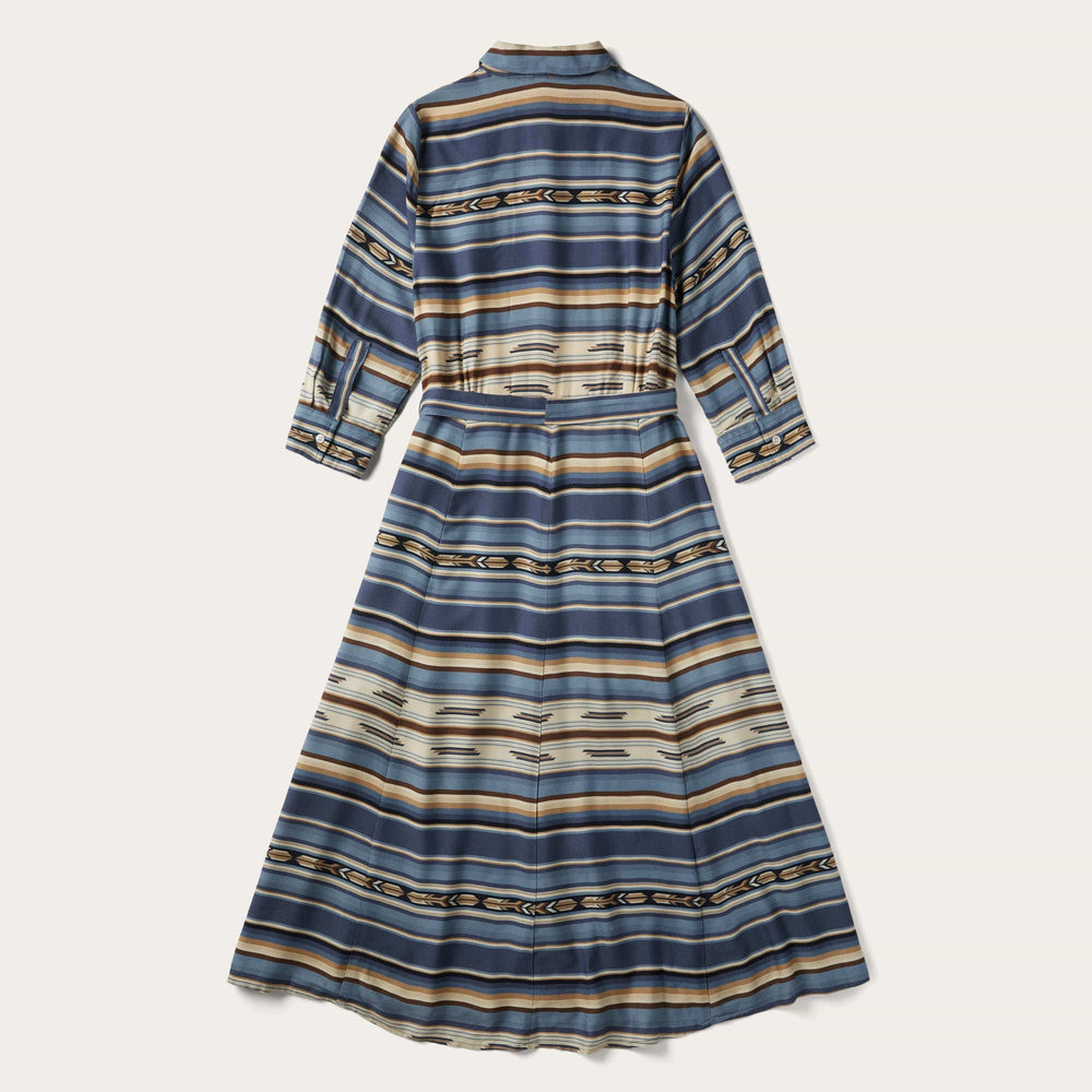 Stetson Indigo Serape Print Dress - Stetson - Flyclothing LLC