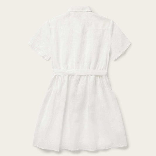 Stetson White Linen Shirt Dress - Stetson - Flyclothing LLC