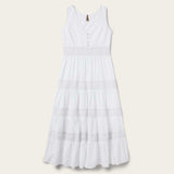 Stetson White Cotton Lawn Sleeveless Dress - Stetson - Flyclothing LLC