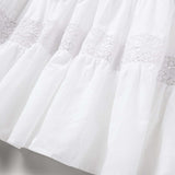 Stetson White Cotton Lawn Sleeveless Dress - Stetson - Flyclothing LLC