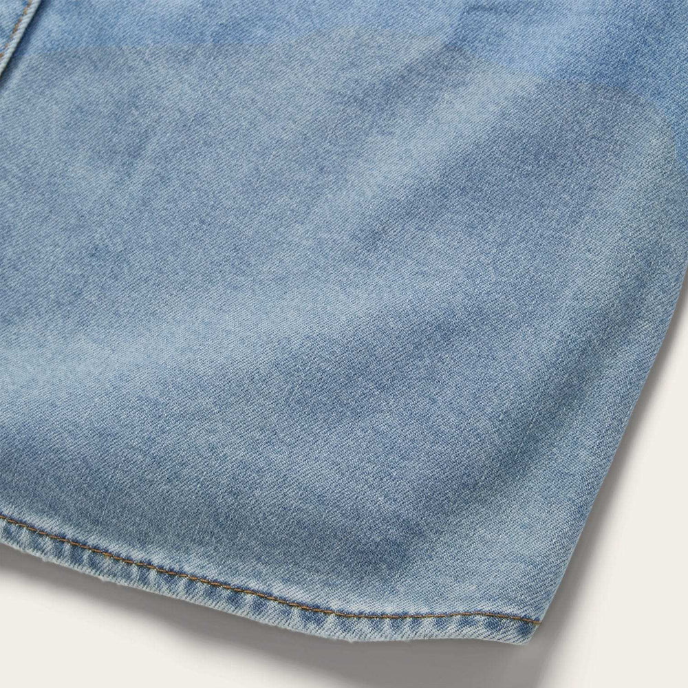 Stetson Embroidered Denim Shirt Dress - Stetson - Flyclothing LLC