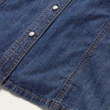 Stetson Dark Blue Denim Shirt Dress - Stetson - Flyclothing LLC