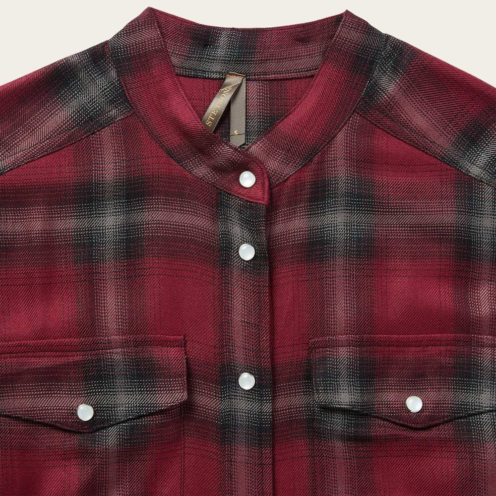 Stetson Harvest Plaid Tie Dress - Stetson - Flyclothing LLC