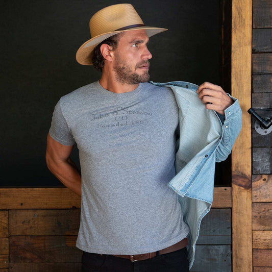 Stetson John B. Stetson Co Graphic Tee - Stetson - Flyclothing LLC