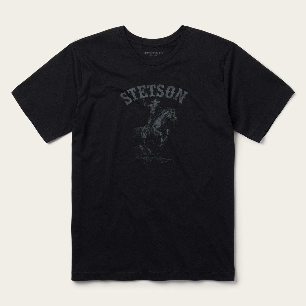 Stetson Bronco Rider Graphic Tee - Stetson - Flyclothing LLC
