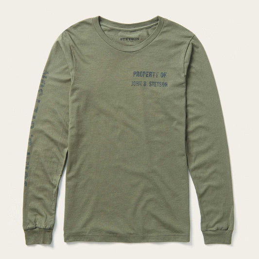Stetson Property Of John B Stetson Tee - Stetson - Flyclothing LLC