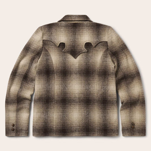 Stetson Wool Plaid Western Blazer - Stetson - Flyclothing LLC