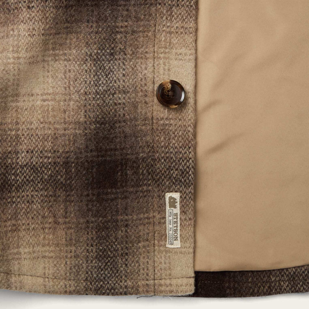 Stetson Wool Plaid Shirt Jacket - Stetson - Flyclothing LLC