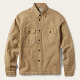 Stetson Camel Stretch Canvas Shirt Jacket - Stetson - Flyclothing LLC