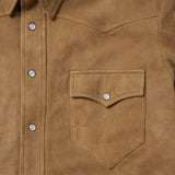 Stetson Suede Leather Shirt Jacket - Stetson - Flyclothing LLC