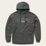 Stetson Charcoal Heather Fleece Hooded Sweatshirt - Stetson - Flyclothing LLC