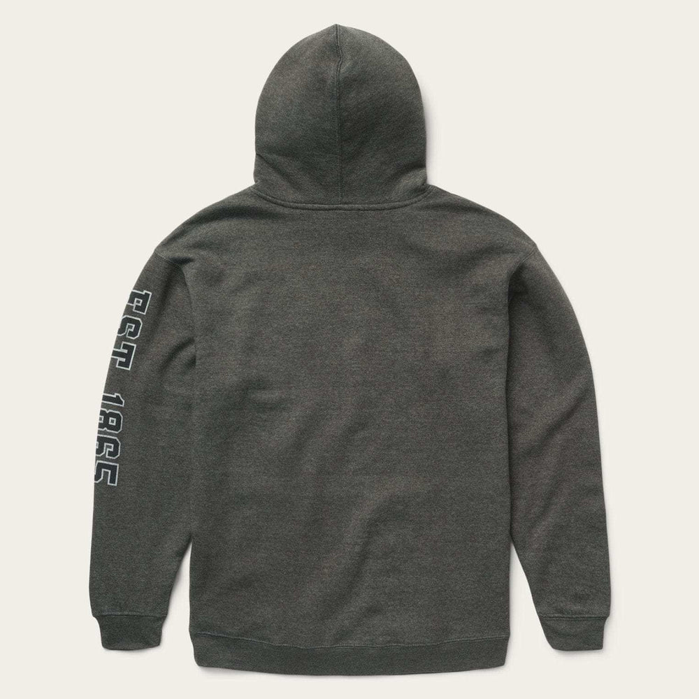 Stetson Charcoal Heather Fleece Hooded Sweatshirt - Stetson - Flyclothing LLC