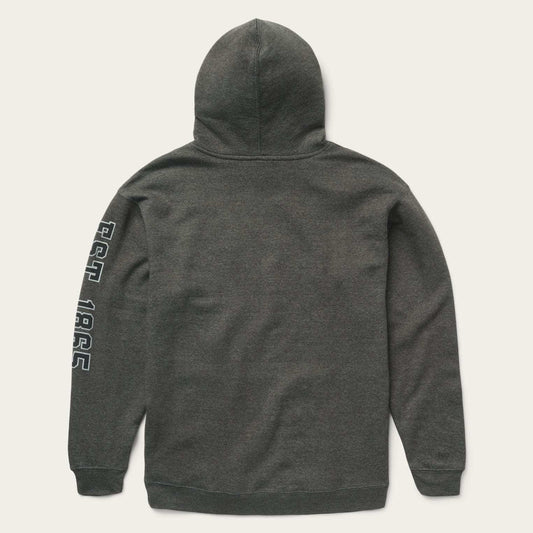Stetson Charcoal Heather Fleece Hooded Sweatshirt - Stetson - Flyclothing LLC