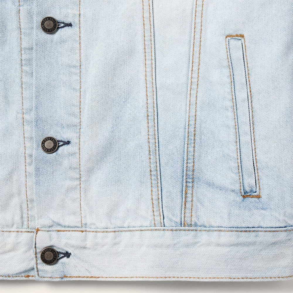 Stetson Light Denim Trucker Jacket - Stetson - Flyclothing LLC