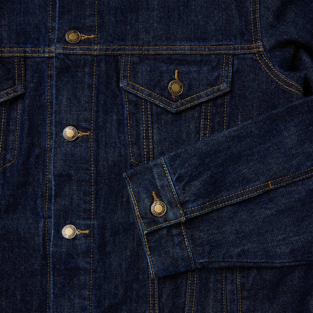 Stetson Raw Denim Trucker Jacket - Stetson - Flyclothing LLC