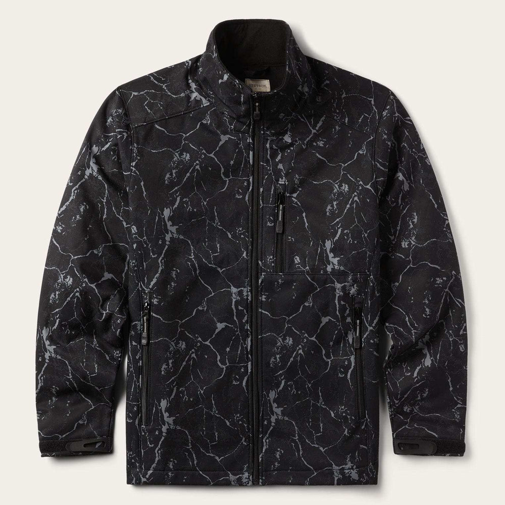 Stetson Range Print Softshell Tech Jacket - Stetson - Flyclothing LLC