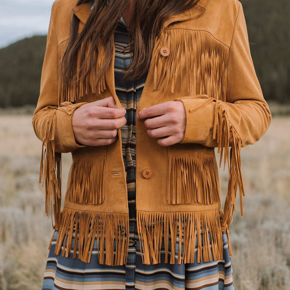 Stetson Fringe Suede Jacket - Stetson - Flyclothing LLC