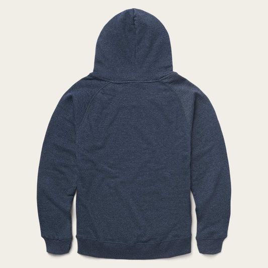 Stetson Navy Heather Fleece Knit Hooded Sweatshirt - Stetson - Flyclothing LLC