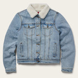 Stetson Denim Sherpa Lined Jacket - Stetson - Flyclothing LLC