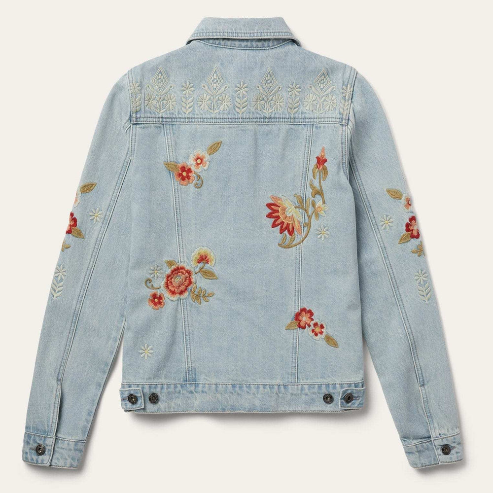 Stetson Embroidered Denim Jacket - Stetson - Flyclothing LLC