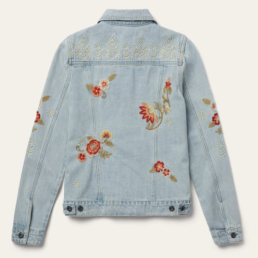 Stetson Embroidered Denim Jacket - Stetson - Flyclothing LLC