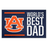 Auburn University Starter Mat - World's Best Dad - Logo Brands - Flyclothing LLC