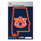 Auburn University State Shape Decal - Logo Brands - Flyclothing LLC