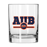 Auburn 14oz Letterman Rocks Glass - Logo Brands - Flyclothing LLC