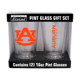 Auburn 16oz Gameday Pint Glass 2 Pack - Logo Brands - Flyclothing LLC