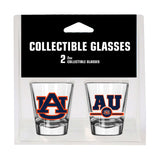 Auburn Campus Colors 2oz Letterman Shot Glass 2 Pack - Logo Brands - Flyclothing LLC